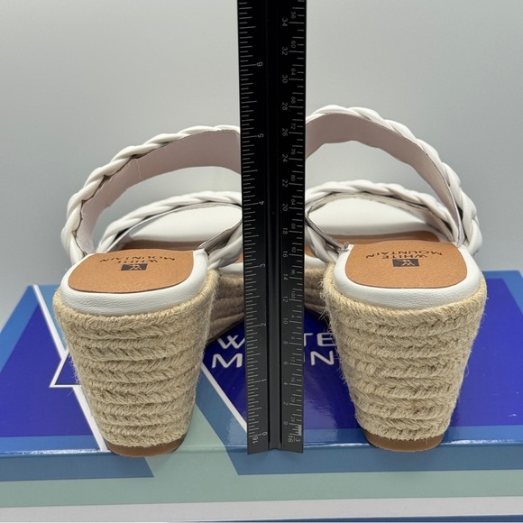 White Mountain Yoyo Woven Wedges 7.5M - Picture 4 of 8